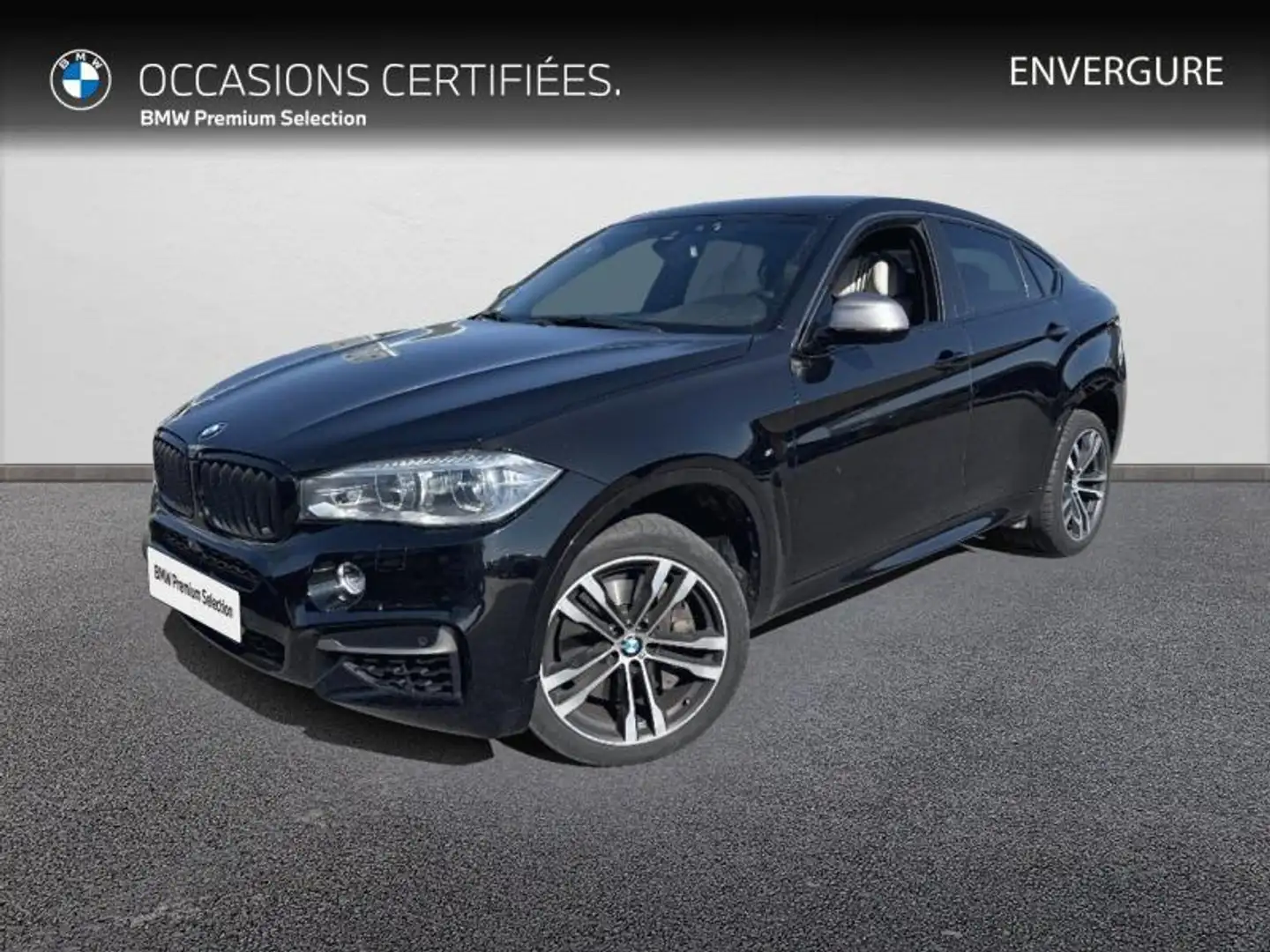 BMW X6 M M50dA 381ch Noir - 1