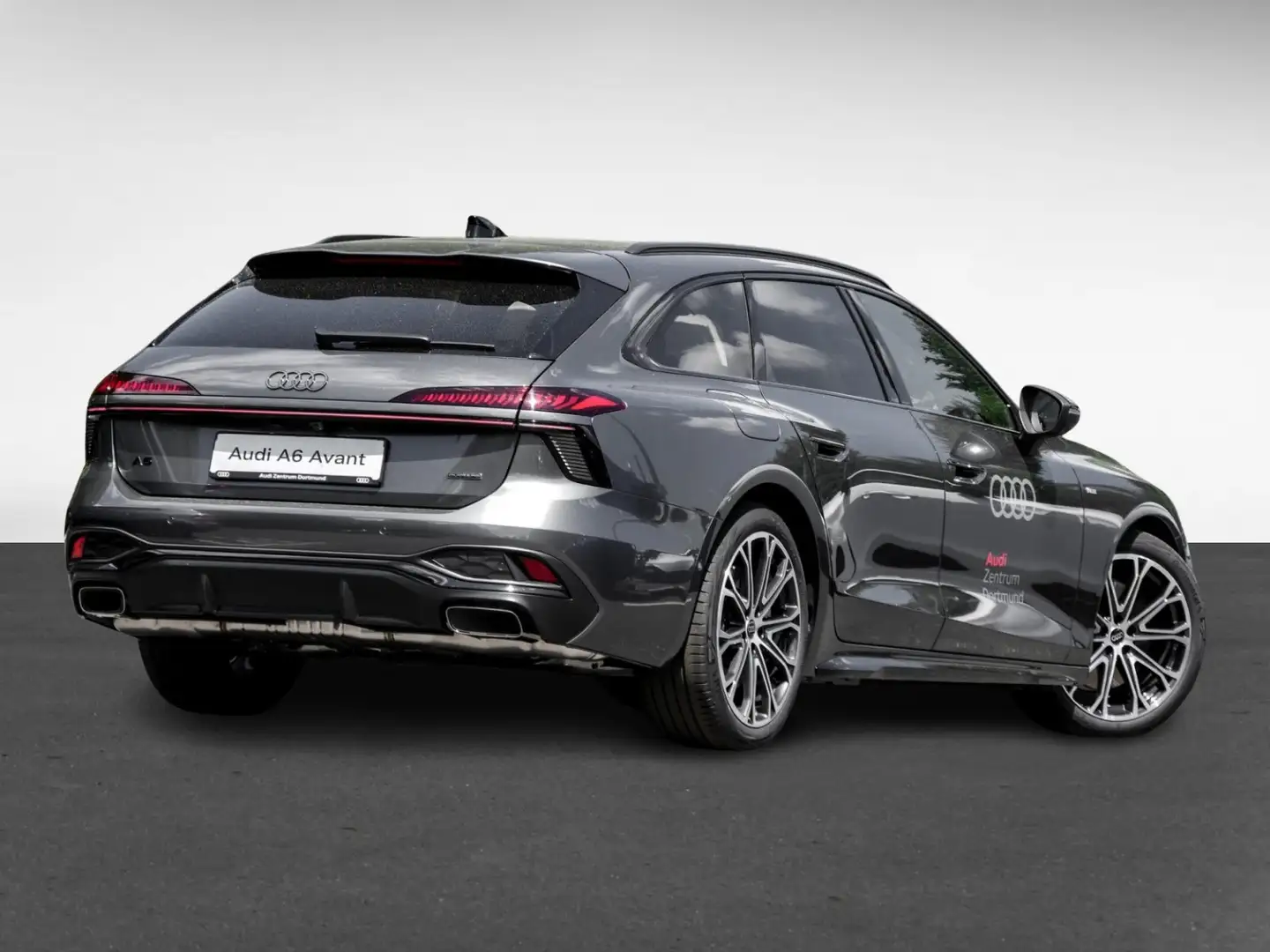 Audi A6 Avant TFSI quattro S tronic Techplus+AHK+B&O+Sp... Gris - 2