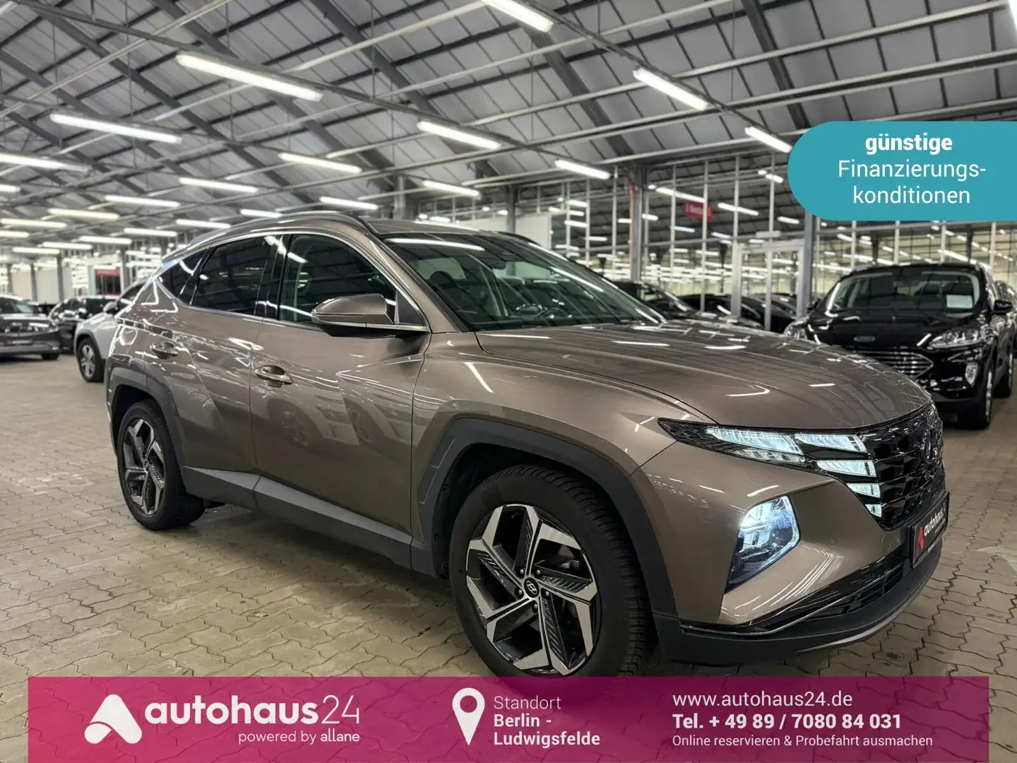 Hyundai TUCSON 1.6 T-GDI Trend Plug-In Hybrid 4WD Braun - 1