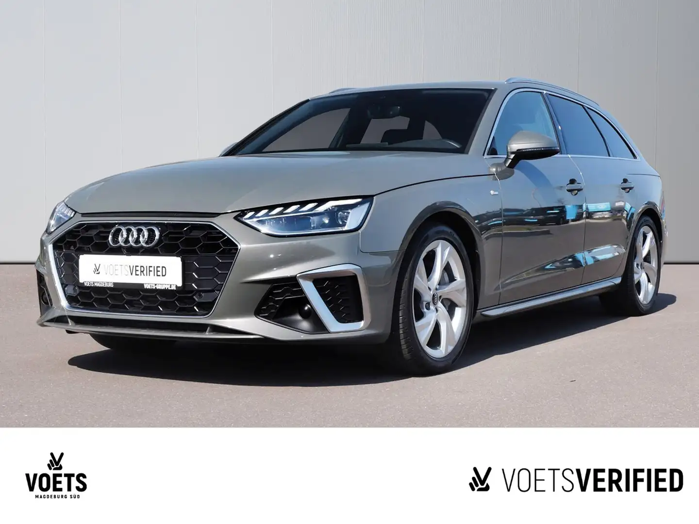 Audi A4 AVANT 2xS-LINE 40 TFSI S-TRONIC LED+NAVI+PANO Szary - 1