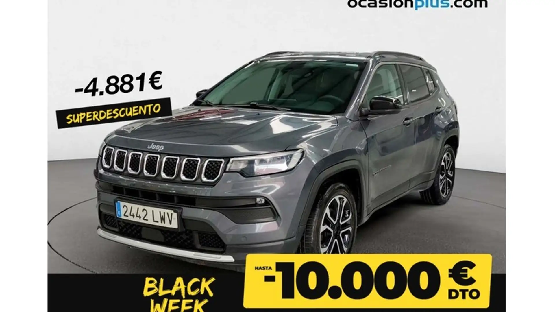 Jeep Compass 1.3 Gse T4 Limited 4x2 130 Grau - 1