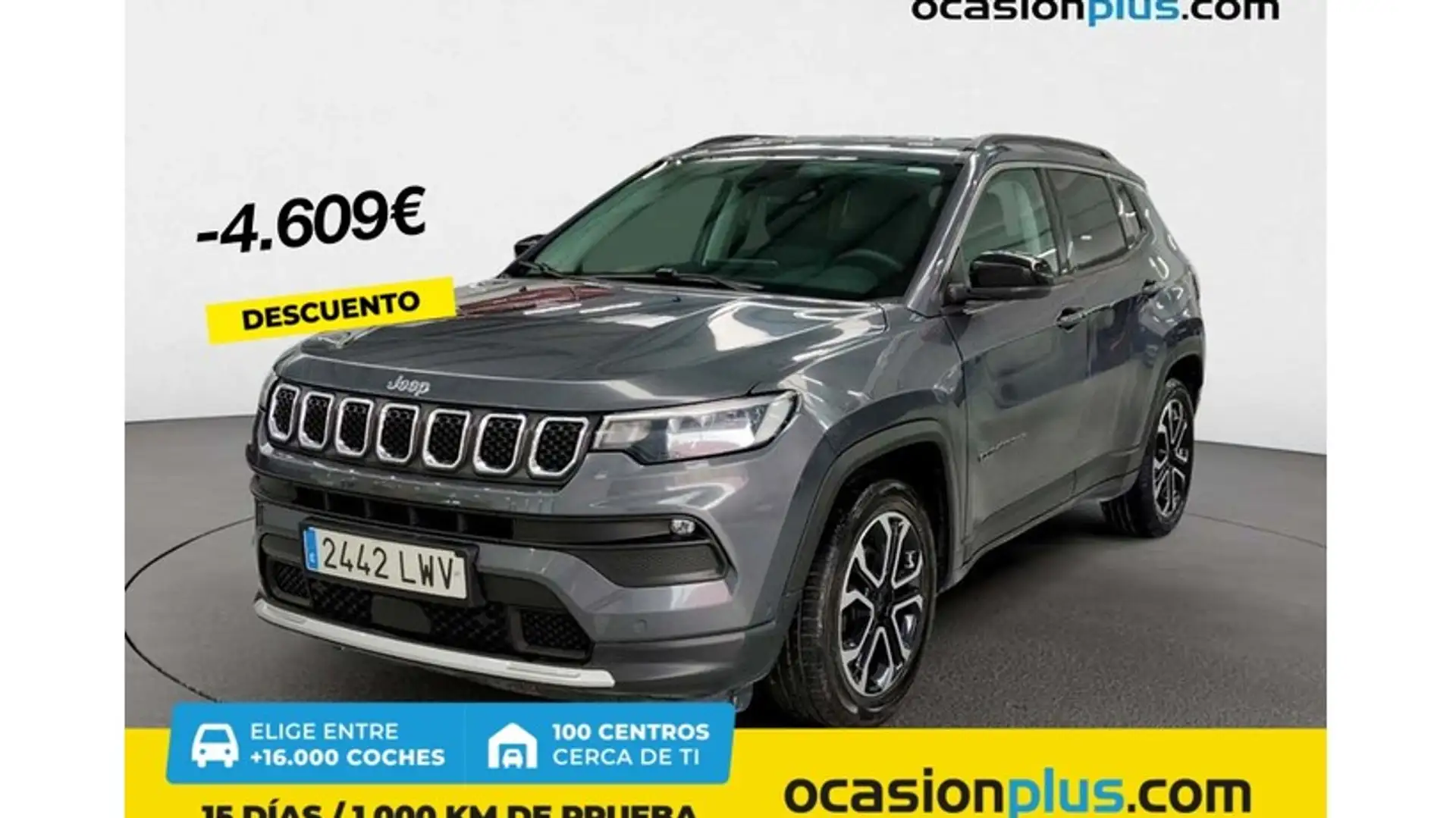 Jeep Compass 1.3 Gse T4 Limited 4x2 130 Grijs - 1