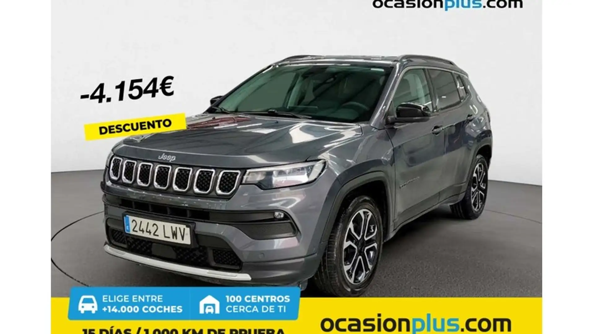 Jeep Compass 1.3 Gse T4 Limited 4x2 130 Gris - 1