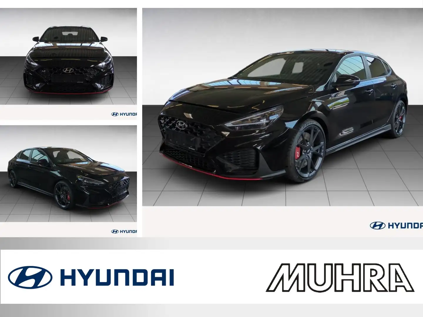 Hyundai i30 Fastback N Performance DCT LED 19" NAVI SHZ PDC Negro - 1