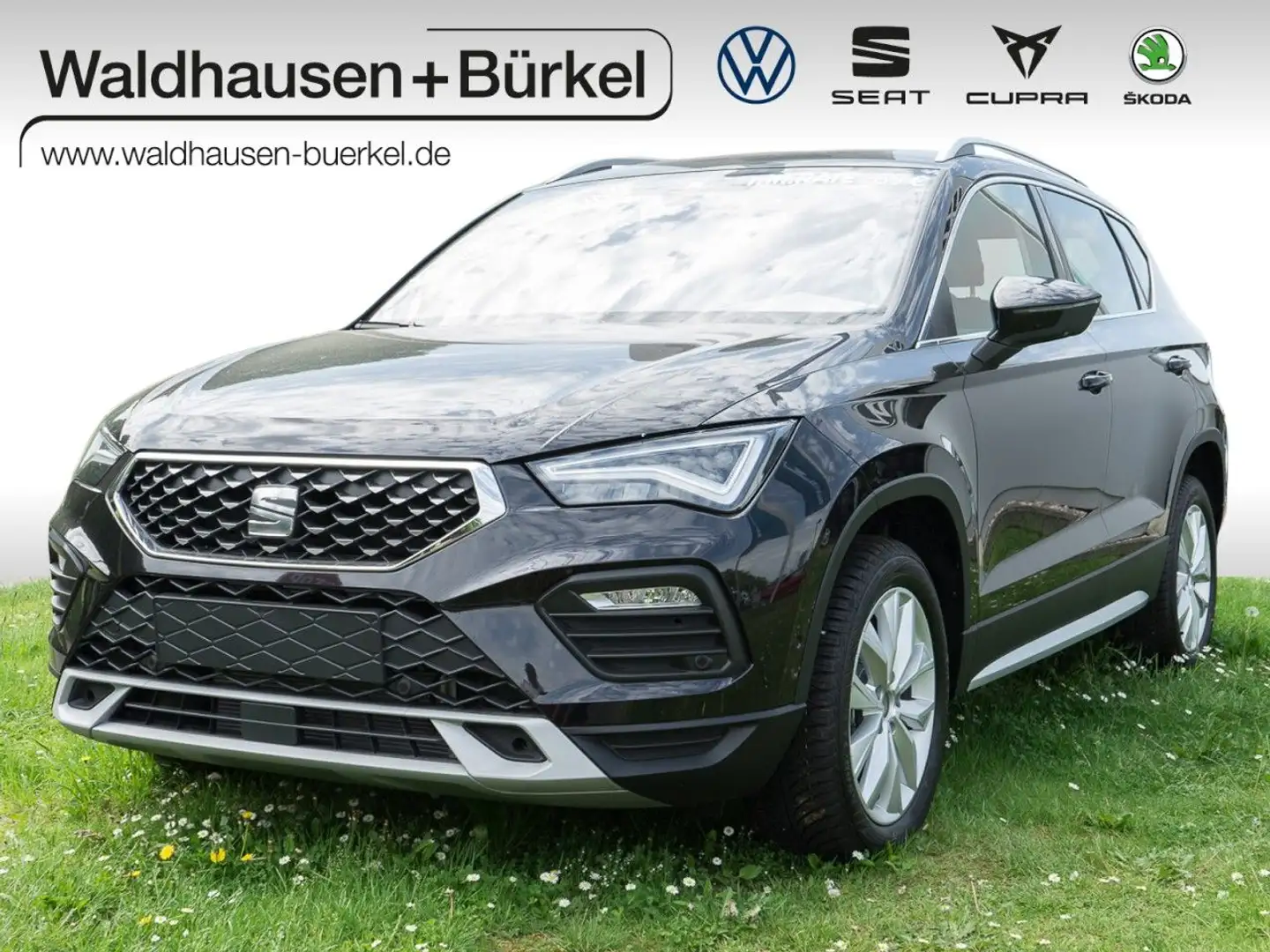 SEAT Ateca Xperience 1.5 TSI+AHK+Pano+E-Klappe+M+GJR Noir - 1