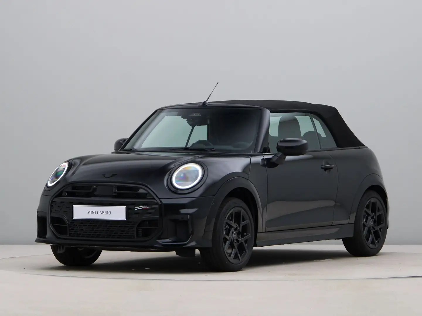 MINI Cooper C Cabrio John Cooper Works Pakket L PRIVATE LEASE EUR 745,- Negru - 2