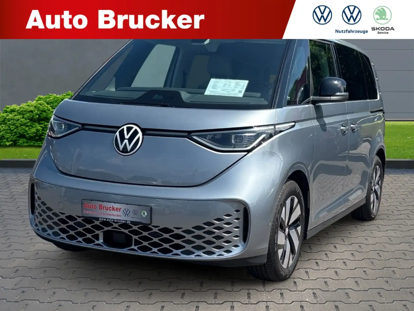 Volkswagen ID. Buzz Bus 150 kW Pro+Parklenkassistent+Sitzheizung+Sprac Argintiu - 1