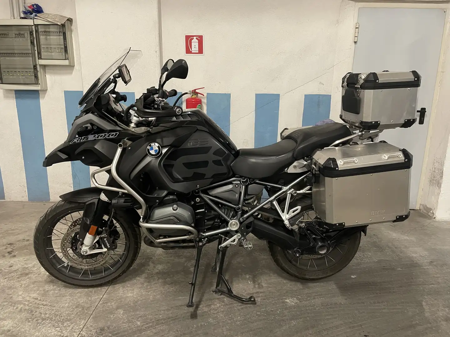 BMW R 1200 GS Adventure TRIPLE BLACK Schwarz - 1