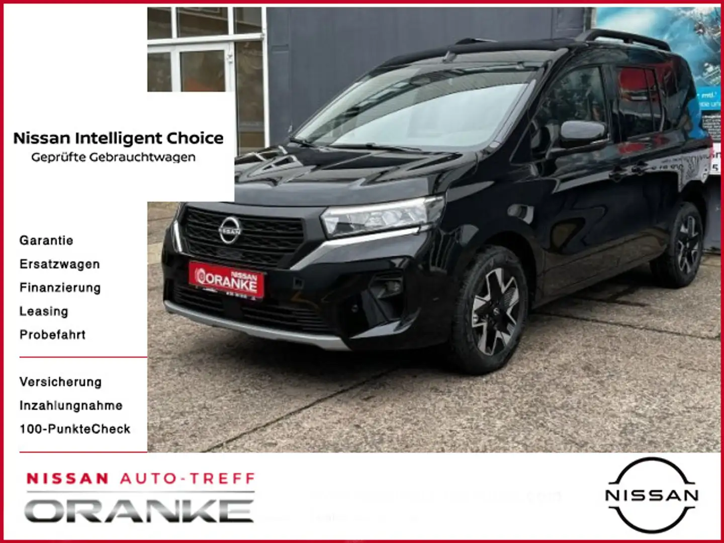 Nissan Townstar 1.3 DIG-T Tekna DCT*Navi*Leder*ALU*L1 Noir - 1