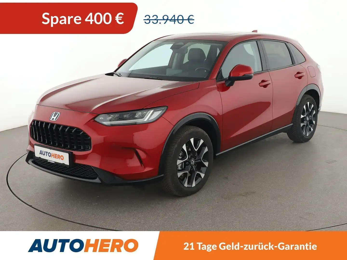 Honda ZR-V 2.0 i-MMD Hybrid Advance Aut.*NAVI*HEAD-UP*LED*ACC Rood - 1