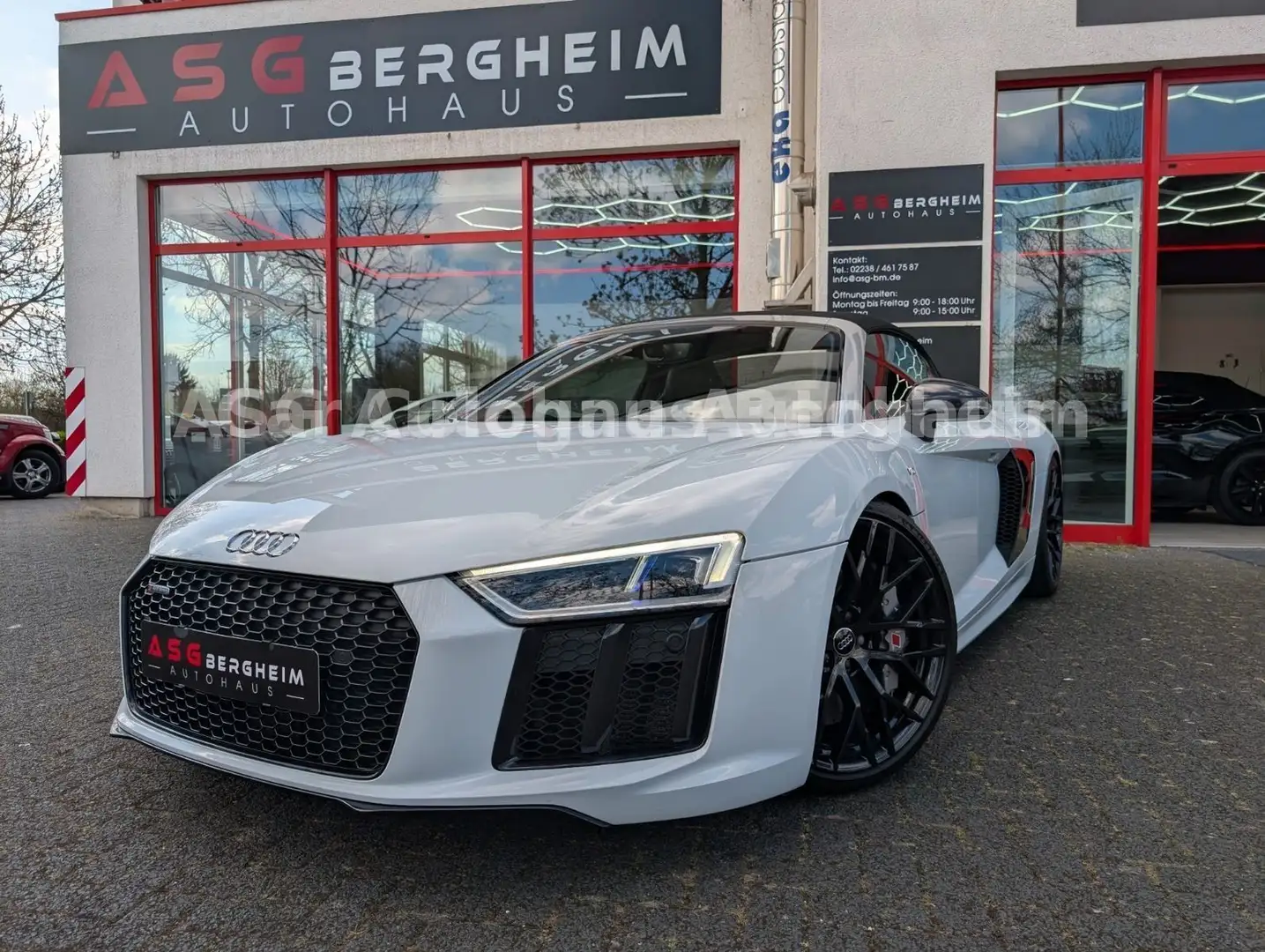 Audi R8 Spyder 5.2 FSI Quattro MMI/20"/B&O/SHZ/KAMERA Grigio - 1
