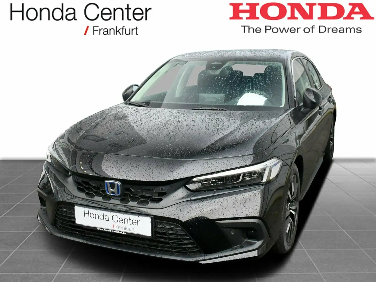 Honda Civic e:HEV Elegance + Titaniumpaket Schwarz - 1