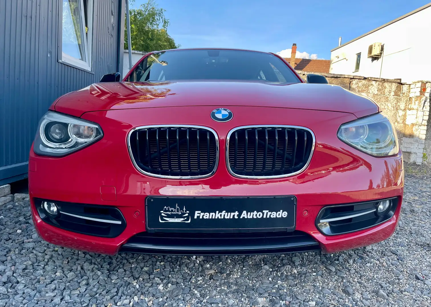 BMW 118 118 i *SPORT*B-XENON*NAVI*BENZIN*M-Technic*GARANTI Rot - 2