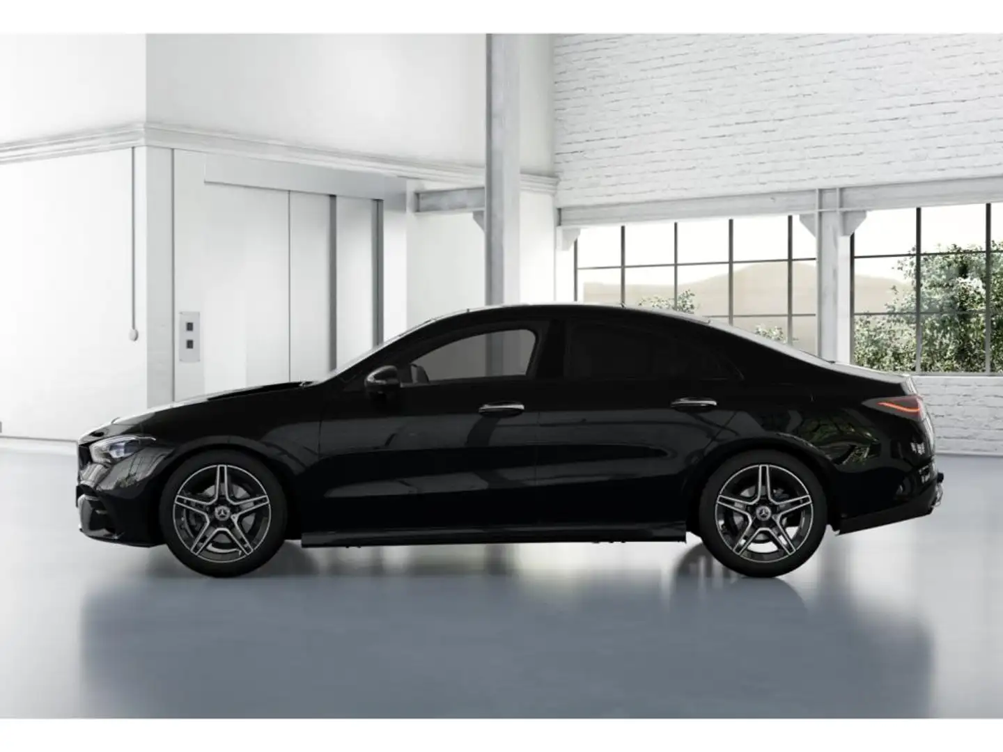 Mercedes-Benz CLA 180 Coupé AMG AHK+PANO+DISTRONIC+TOTWINKEL Schwarz - 2