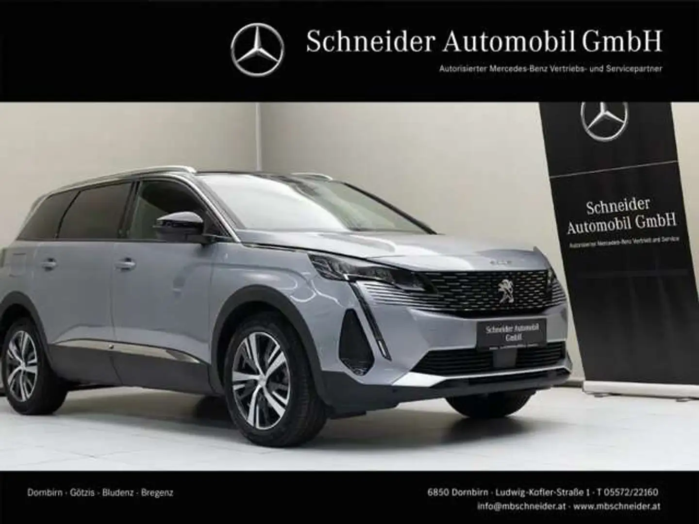 Peugeot 5008 1.5 BlueHDi 130 FAP Allure Pack (EURO 6d) Argent - 1