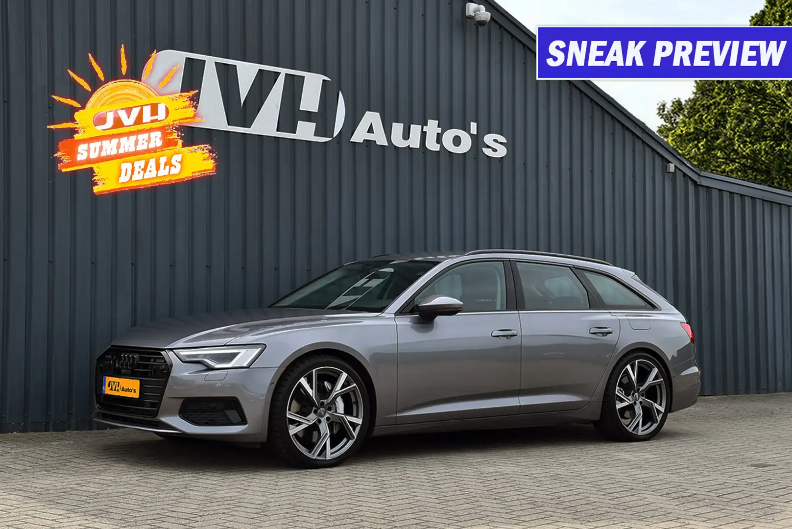Audi A6 Avant 50 TFSi-e 299pk PHEV Quattro Sport 08-2021 | Grijs - 1