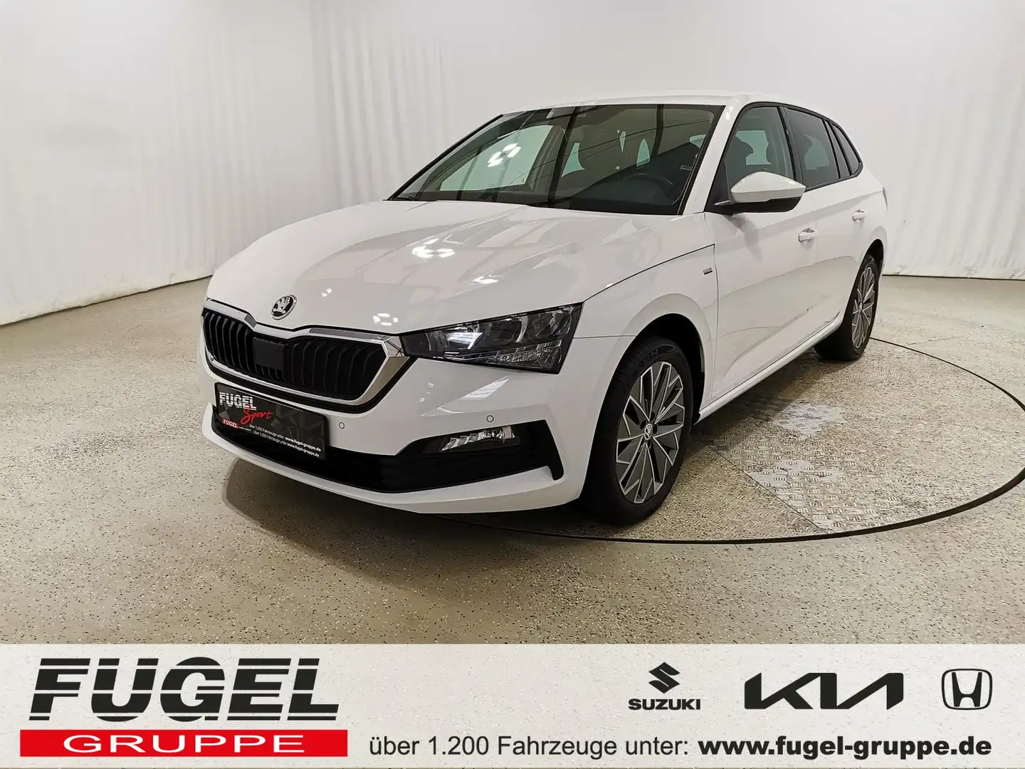 Skoda Scala 1.5 TSI Clever LED|Navi|SHZ Weiß - 1