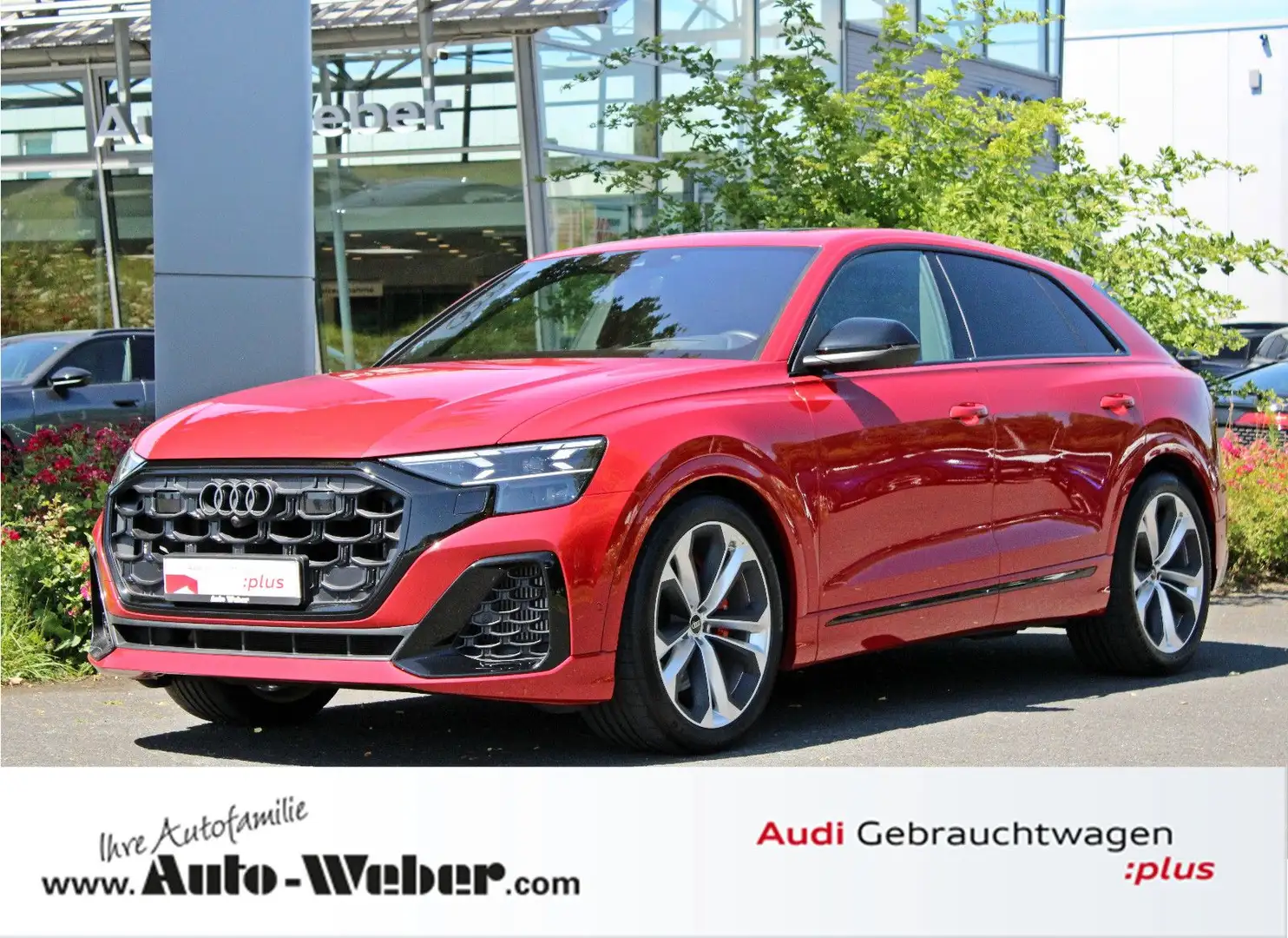 Audi SQ8 TFSI qu BLACK PANO AHK B&O LASER OLED 360° Rot - 1