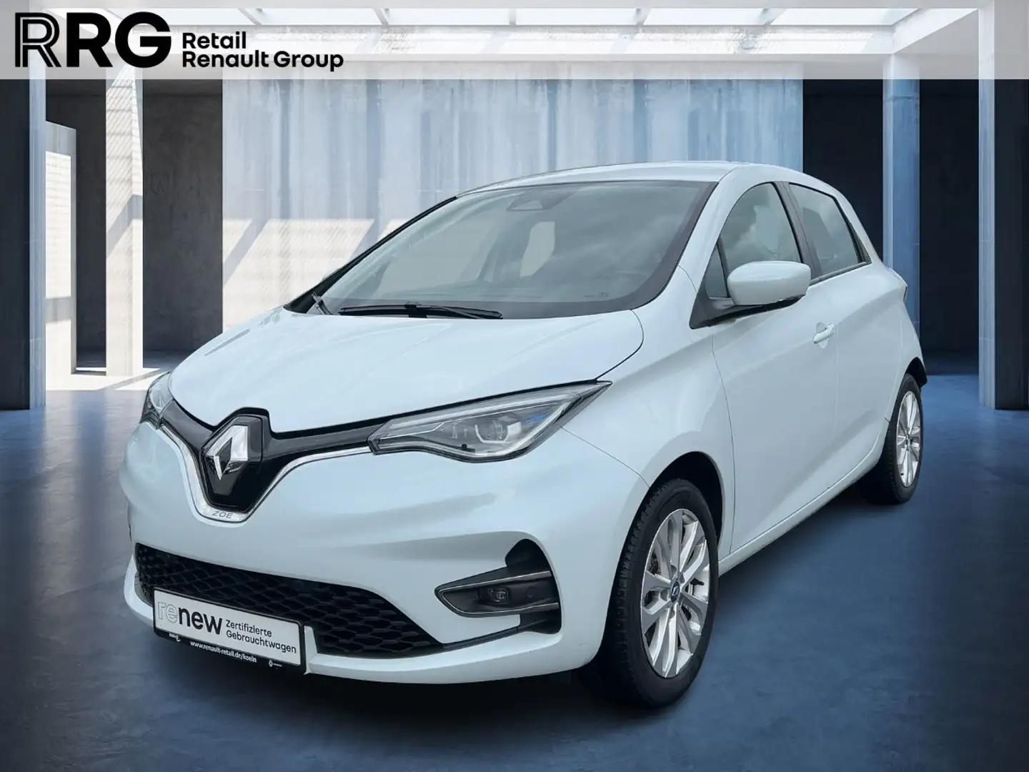 Renault ZOE R110 Z.E.50 CCS Experience CCS Batteriemiete Wit - 1