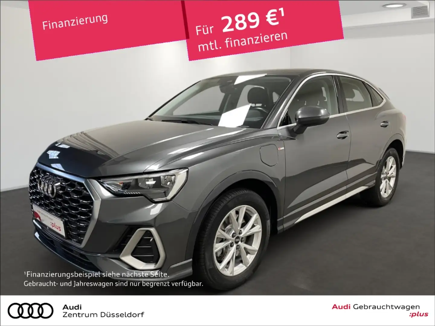 Audi Q3 Sportback S line 45 TFSI e MMI PDC SOUND Gris - 1