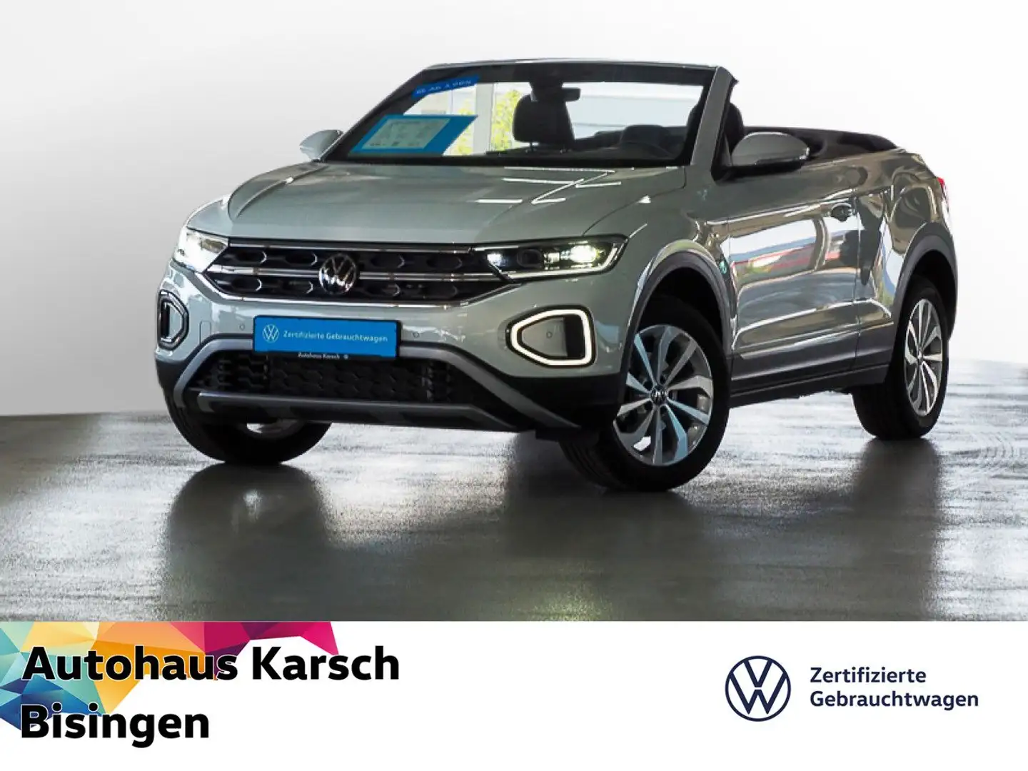 Volkswagen T-Roc Cabriolet 1.5 TSI DSG Style STANDHEIZ., NAVI Weiß - 1