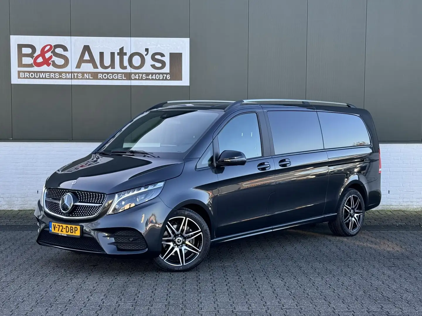 Mercedes-Benz V 300 300d Extra Lang Avantgarde Memorie verwarmd gekoel Noir - 1