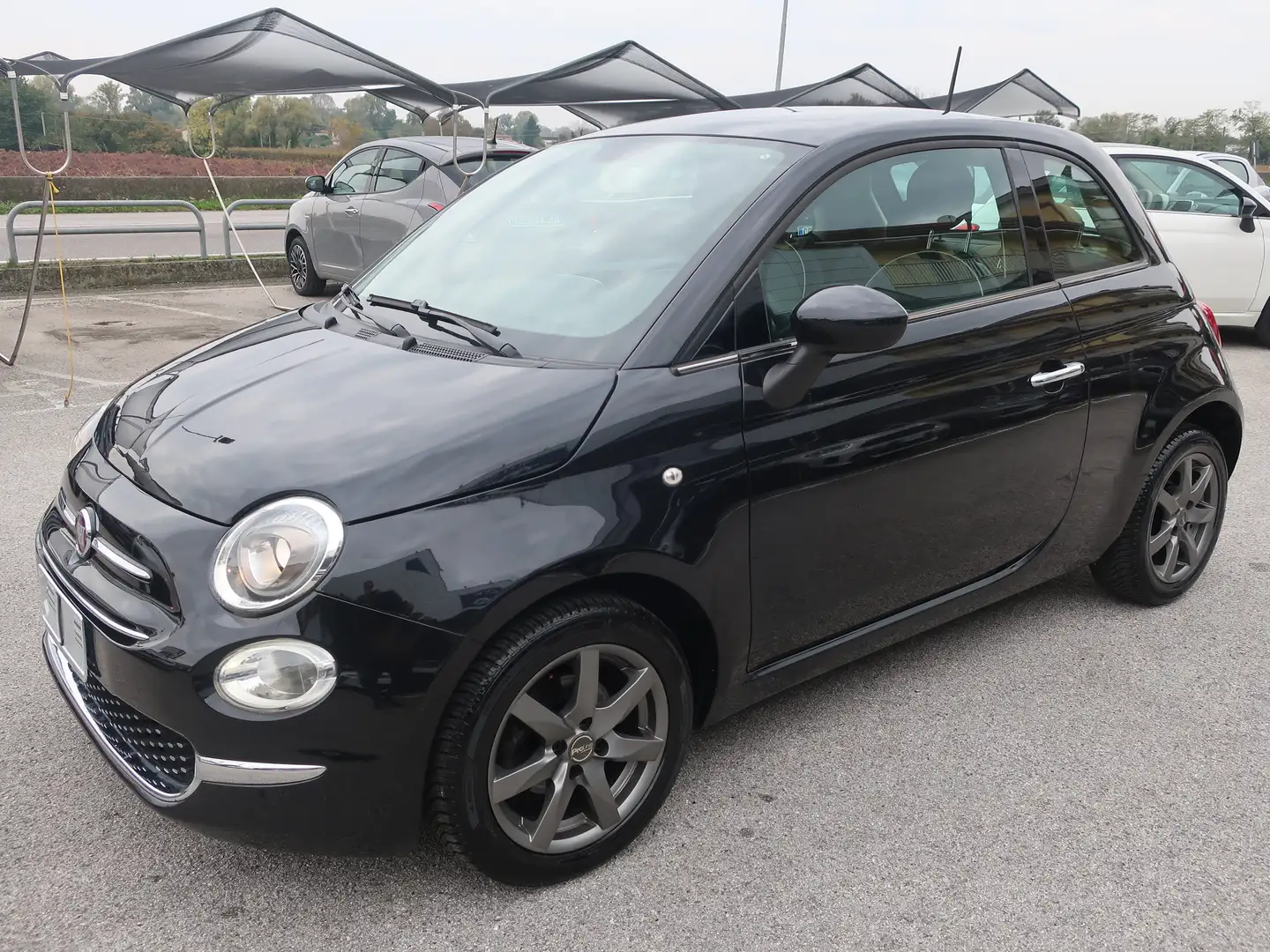 Fiat 500 500 1.2 Lounge 69cv Nero - 2