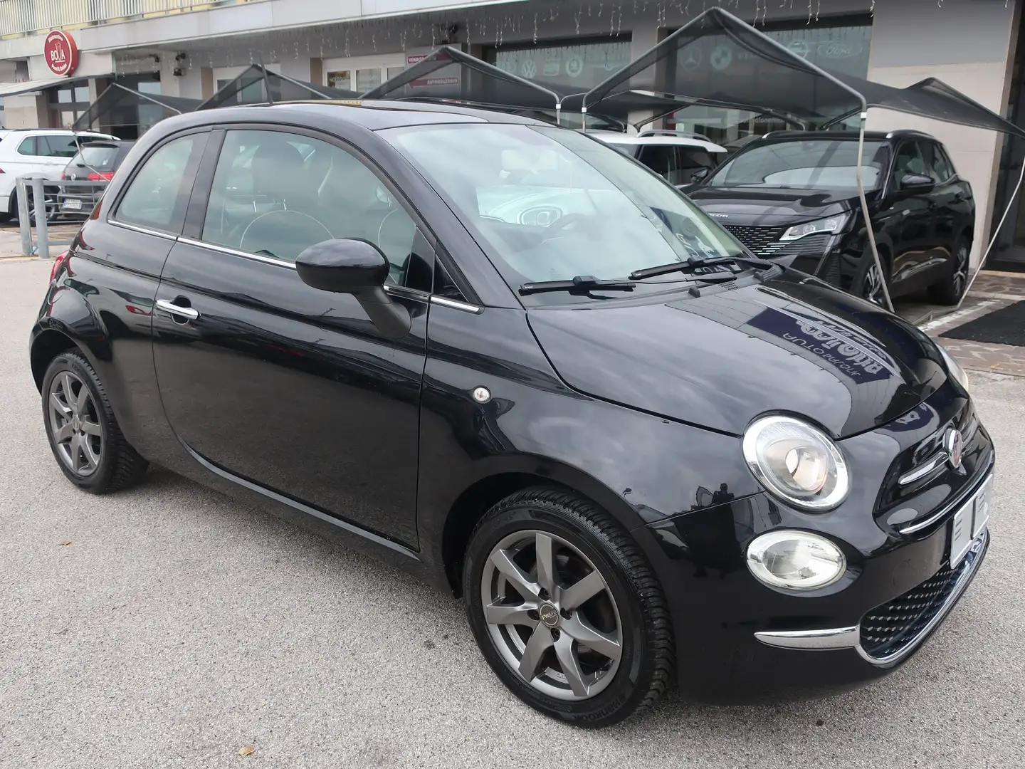 Fiat 500 500 1.2 Lounge 69cv Nero - 1