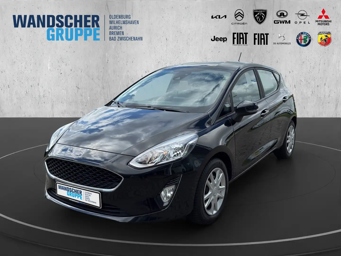 Ford Fiesta 1.1 Cool & Connect +SHZ+PDC+SpurH Schwarz - 1