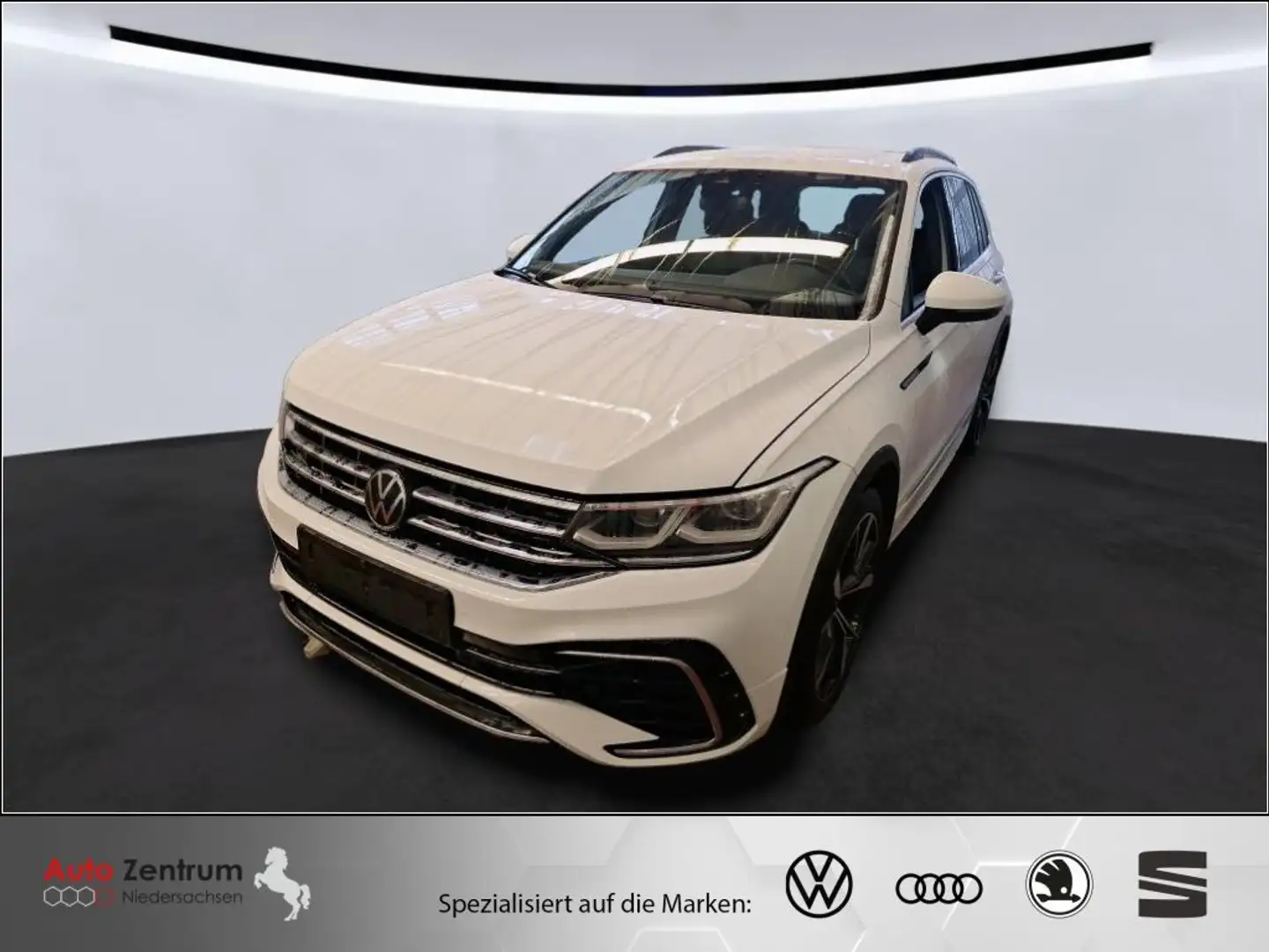 Volkswagen Tiguan 2.0 TDI SCR DSG R-Line Weiß - 2