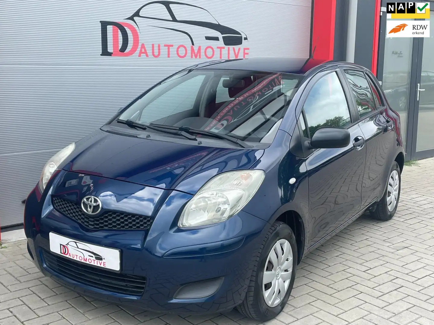Toyota Yaris 1.0 VVTi Acces AIRCO/NL-AUTO/NAP/ELEK-PAKKET/5DRS Bleu - 1