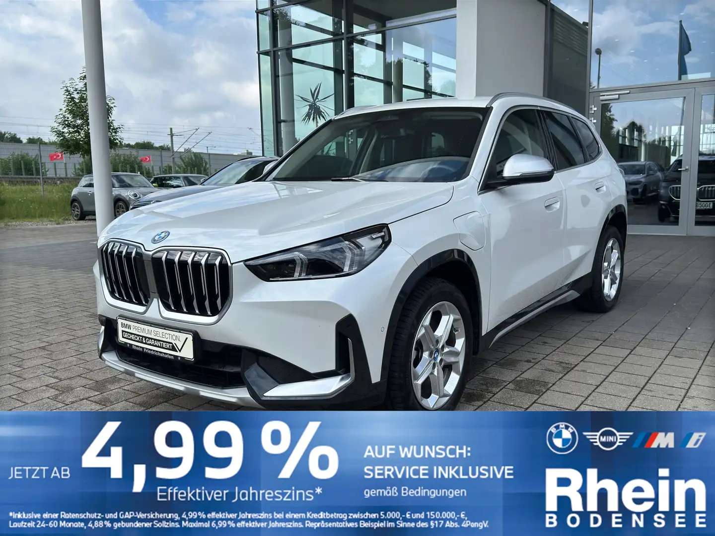 BMW X1 xDrive25e xLine AHK Ad.LED Komfortzugang SH Wit - 1