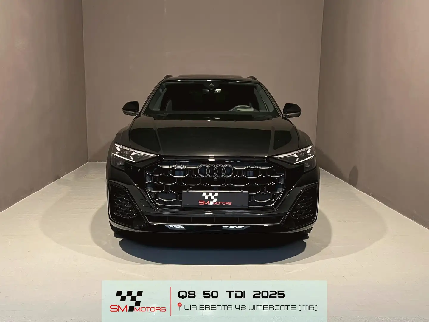 Audi Q8 50 3.0 tdi S line PRONTA CONSEGNA Fekete - 2
