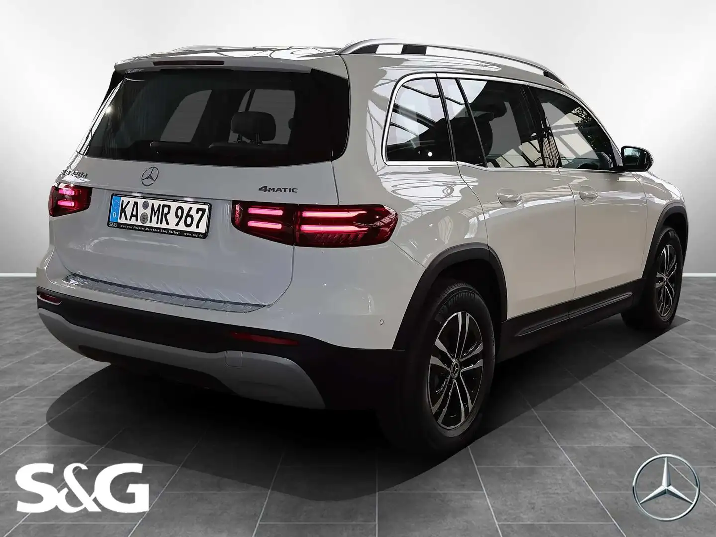 Mercedes-Benz GLB 220 d 4M RüKam+LED+AHK+Distronic+Navi+MBUX Weiß - 2