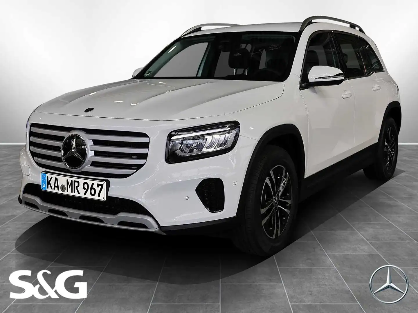 Mercedes-Benz GLB 220 d 4M RüKam+LED+AHK+Distronic+Navi+MBUX Weiß - 1