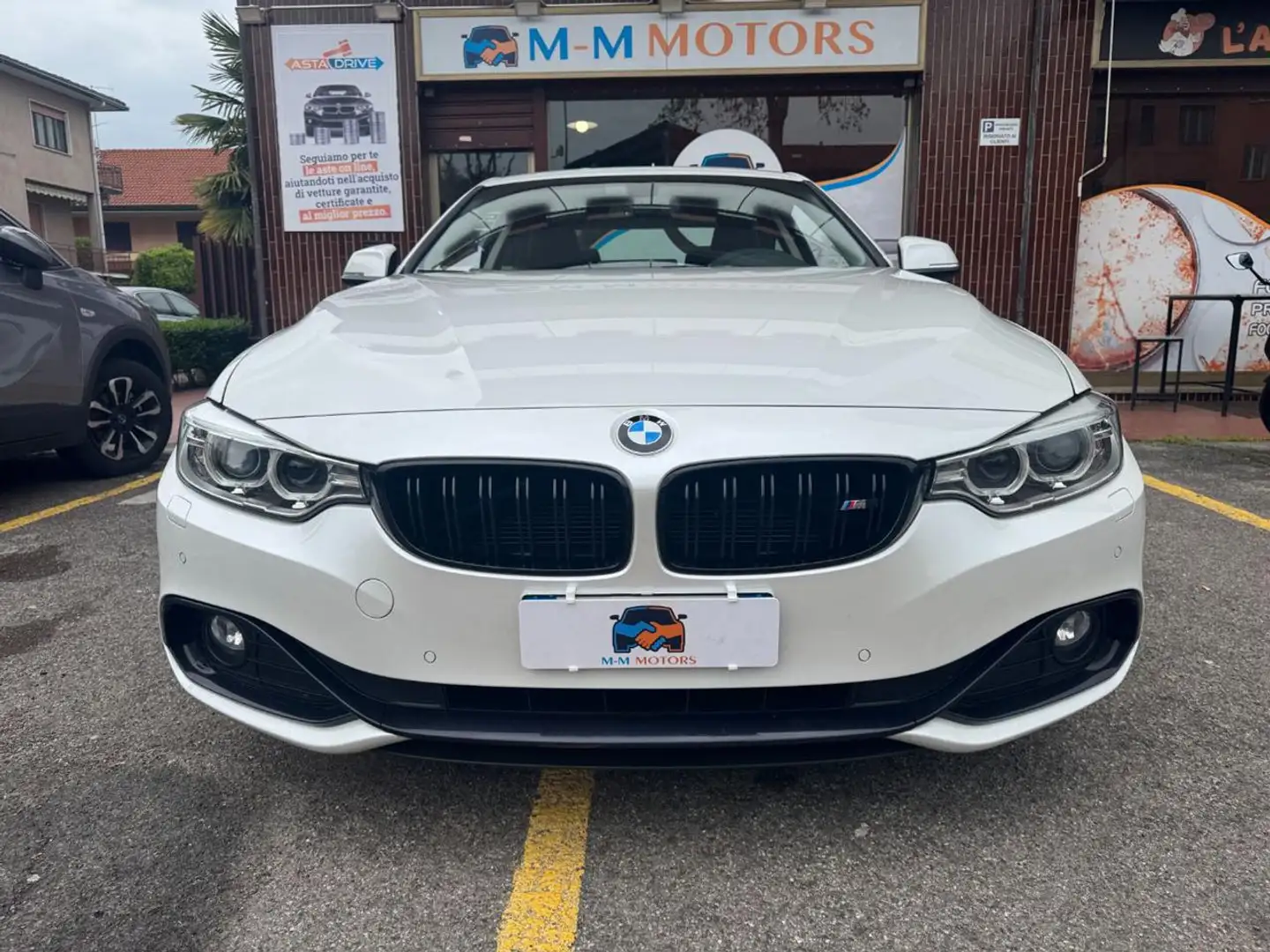 BMW 420 d Coupé Sport 184 CV Bianco - 2
