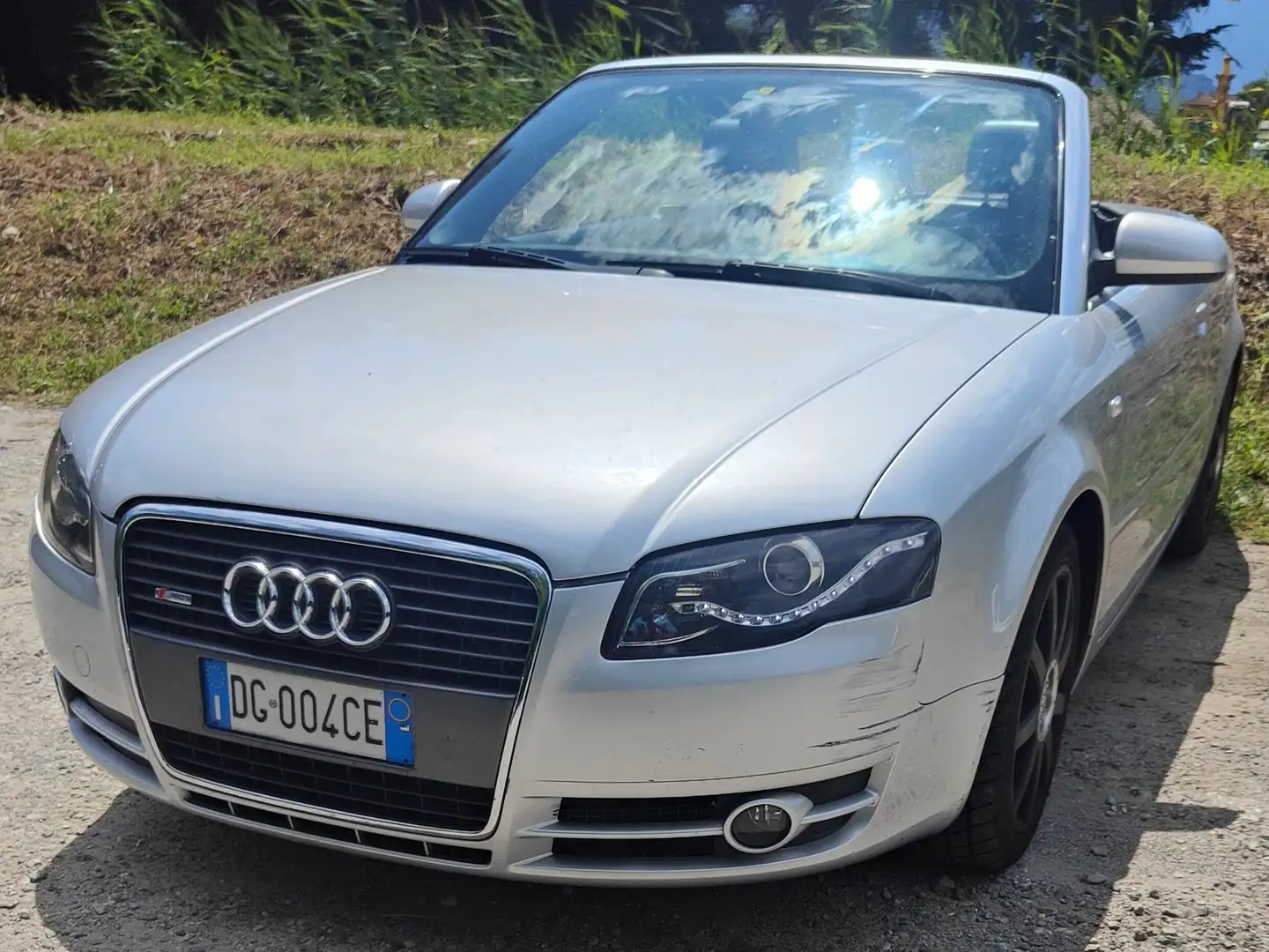 Audi A4 A4 III 2004 Cabriolet Cabrio 2.0 tdi fap Argento - 1
