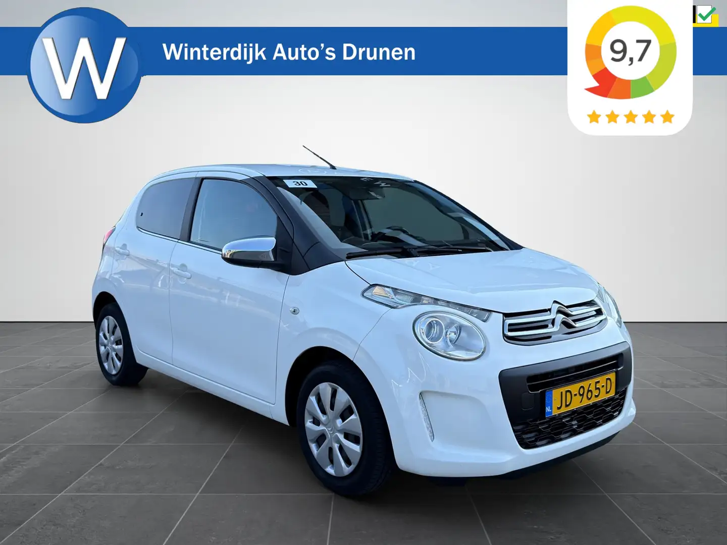 Citroen C1 1.0 e-VTi Style Edition Airco|Cruise|NAP Auto Blanco - 1