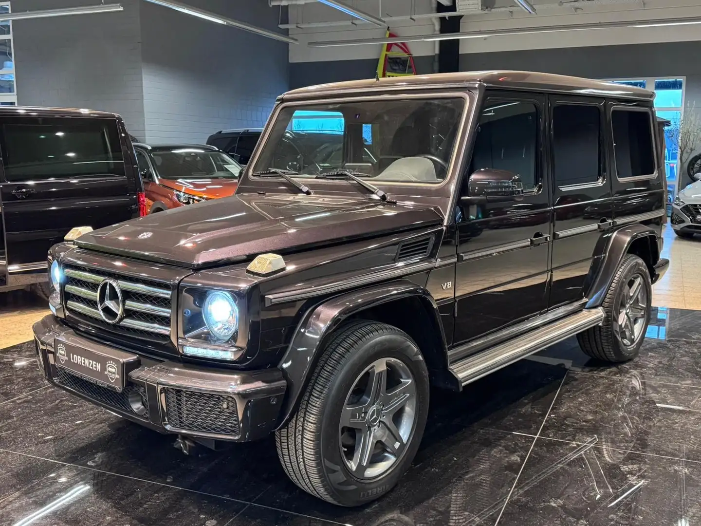 Mercedes-Benz G 500 G500 designo Exklusiv Sport-Abgas  AHK 1.Hand Zwart - 1
