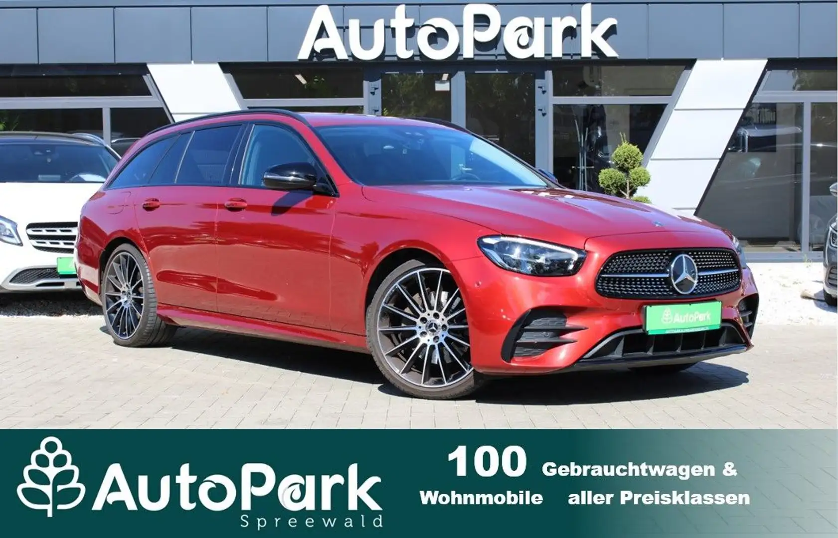 Mercedes-Benz E 200 T-Modell Rot - 1