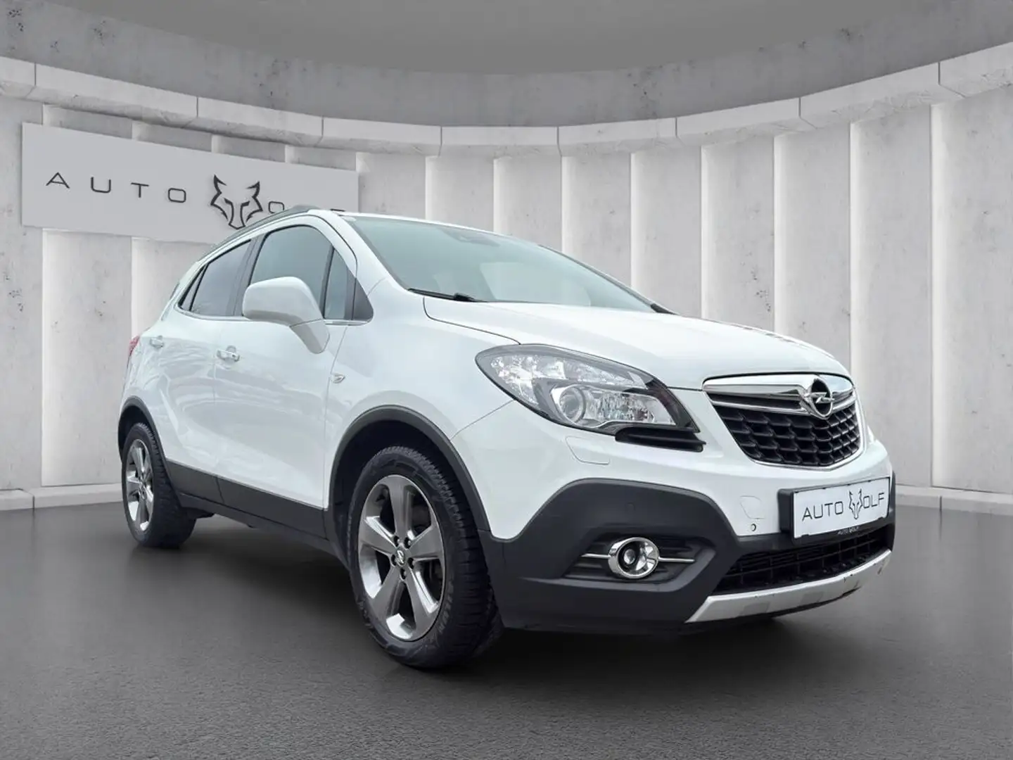Opel Mokka 1,7CDTI Ecotec*SHZ*LHZ*AUT*KAMERA Wit - 1