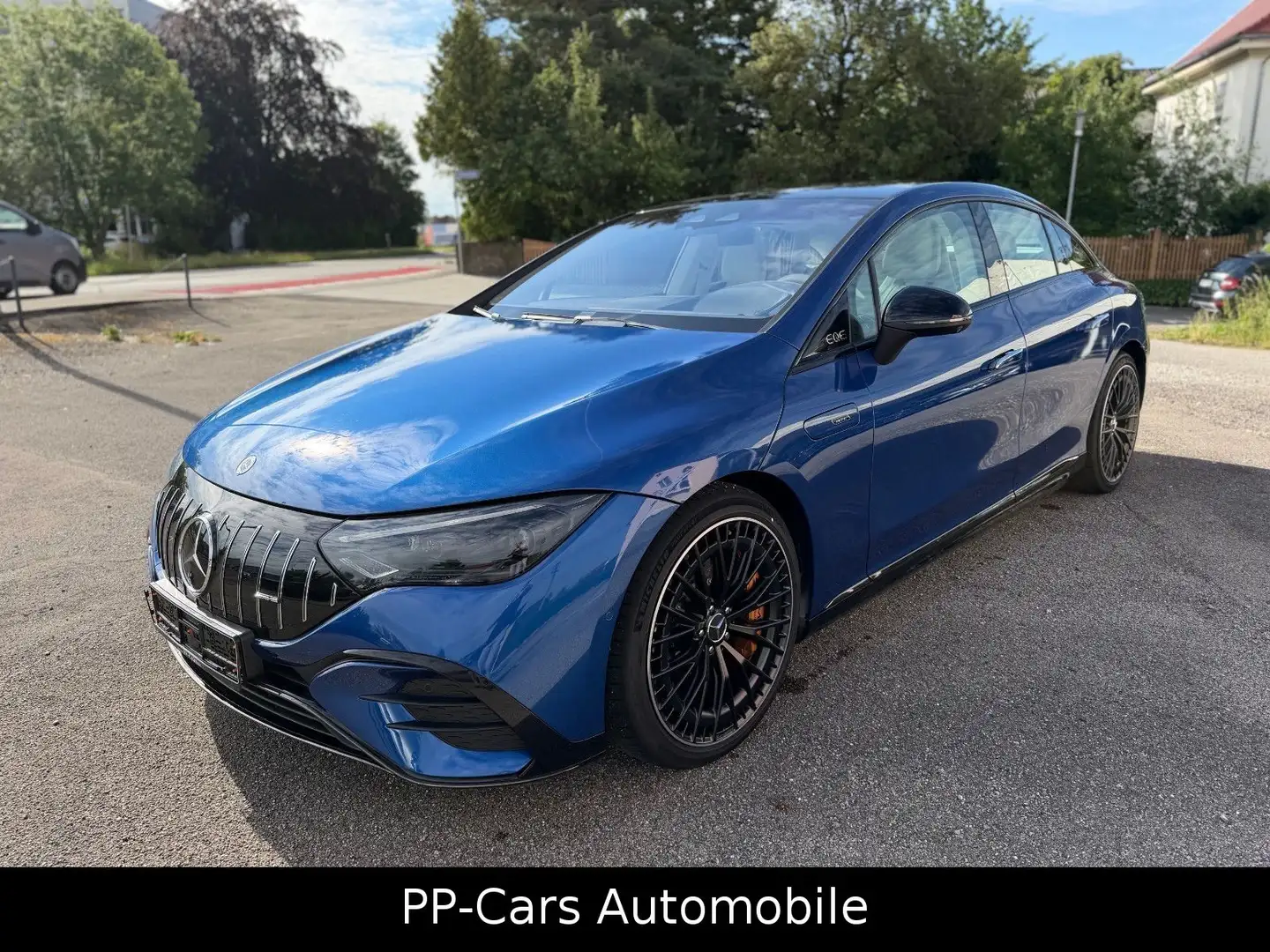 Mercedes-Benz EQE 43 4M AMG Premium+*KERAMIK*HYPER*Pano*N141t€ Blau - 1