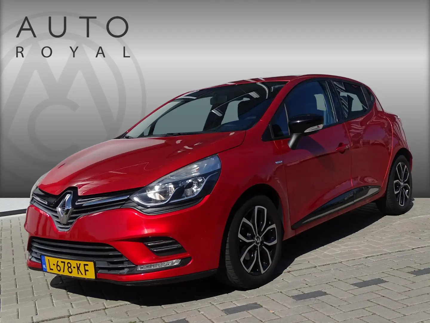 Renault Clio 0.9 TCe Limited Navigatie, Airco, CruiseControl, E Rood - 1