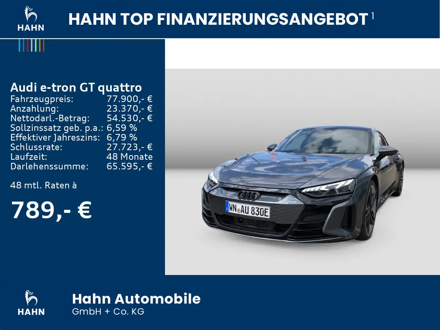 Audi e-tron GT 350(476) kW(PS) Gris - 2