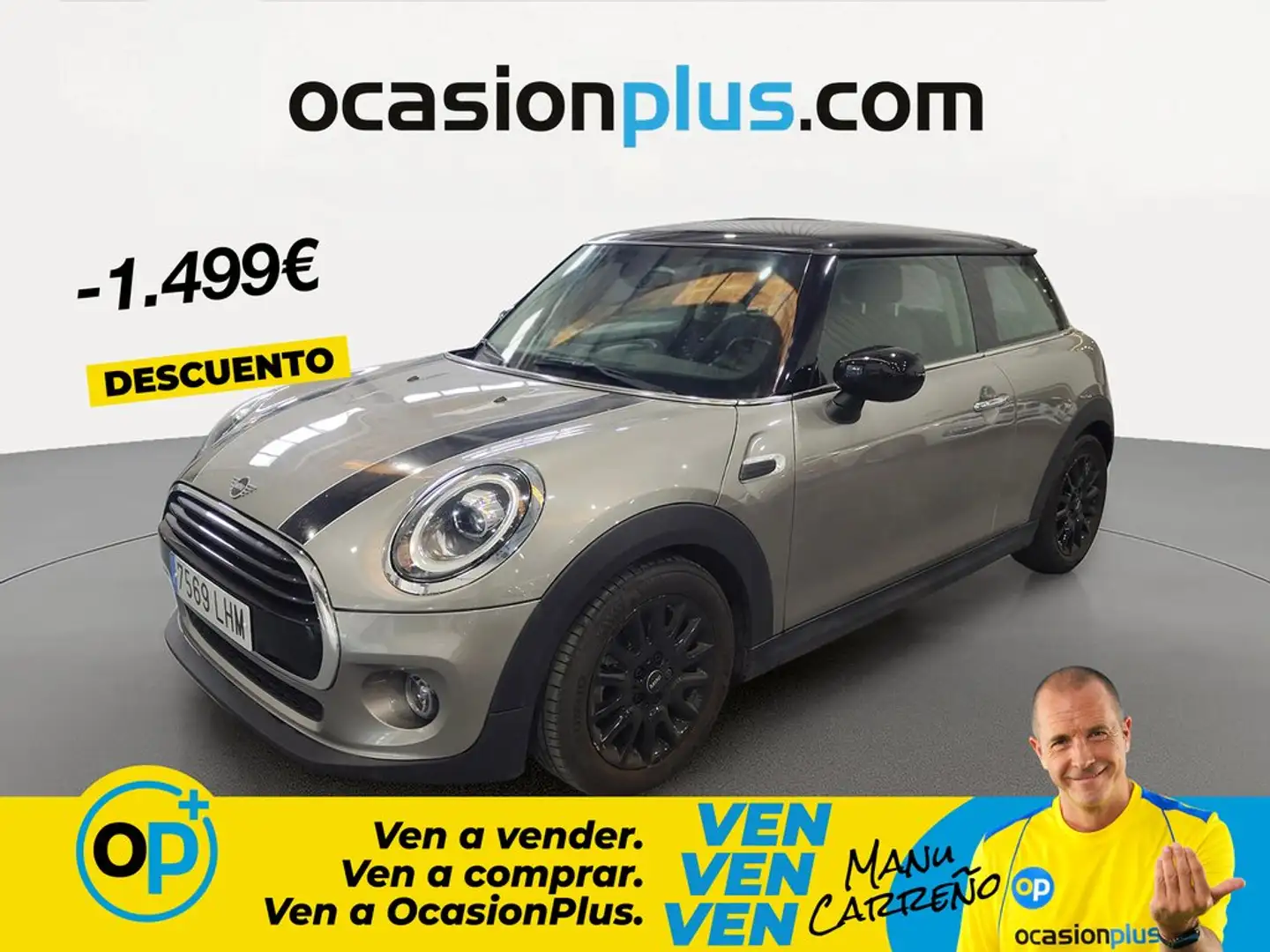 MINI Cooper Aut. Gris - 1