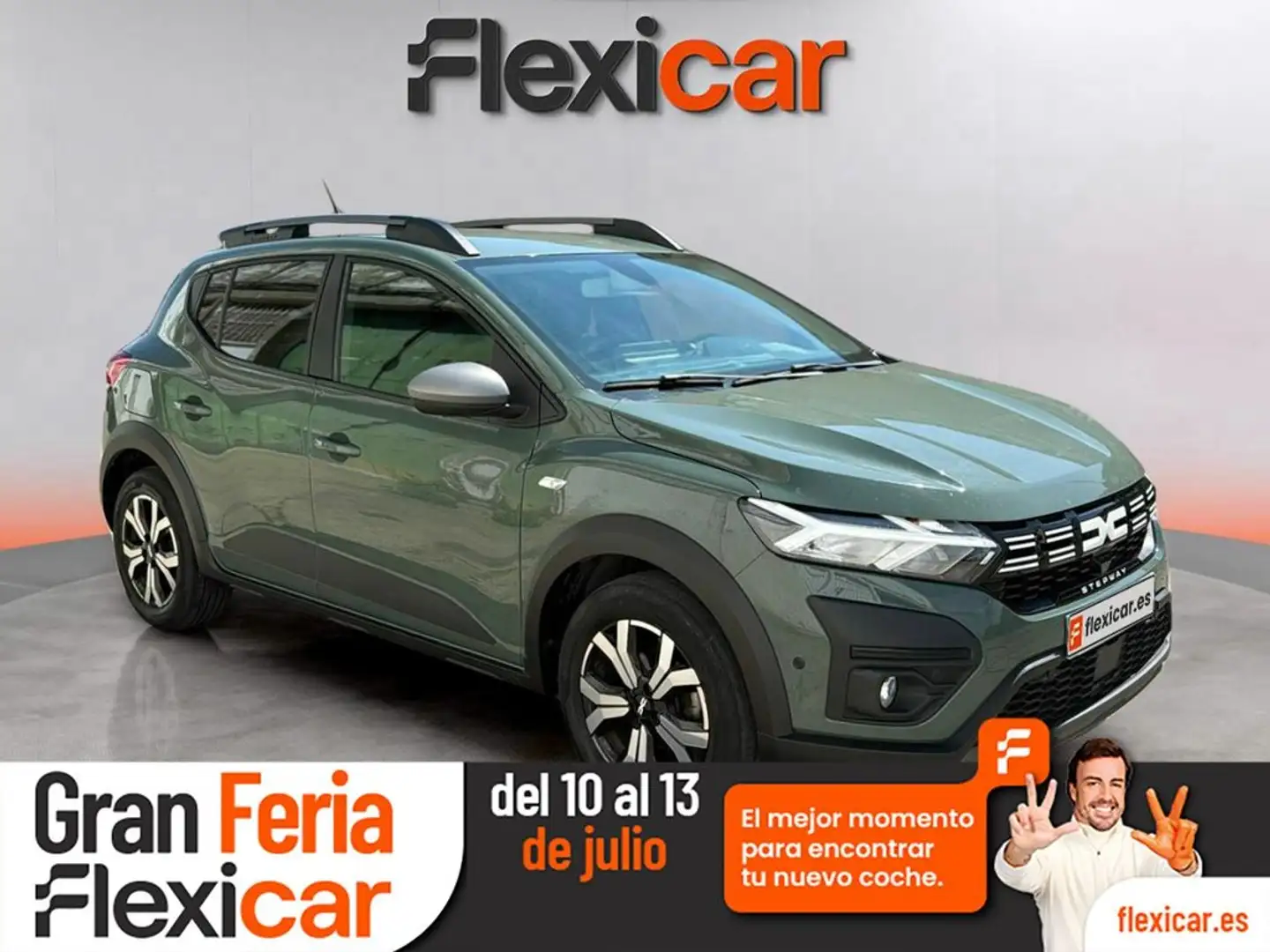 Dacia Sandero Stepway Expression Go TCe 81kW (110CV) Verde - 1