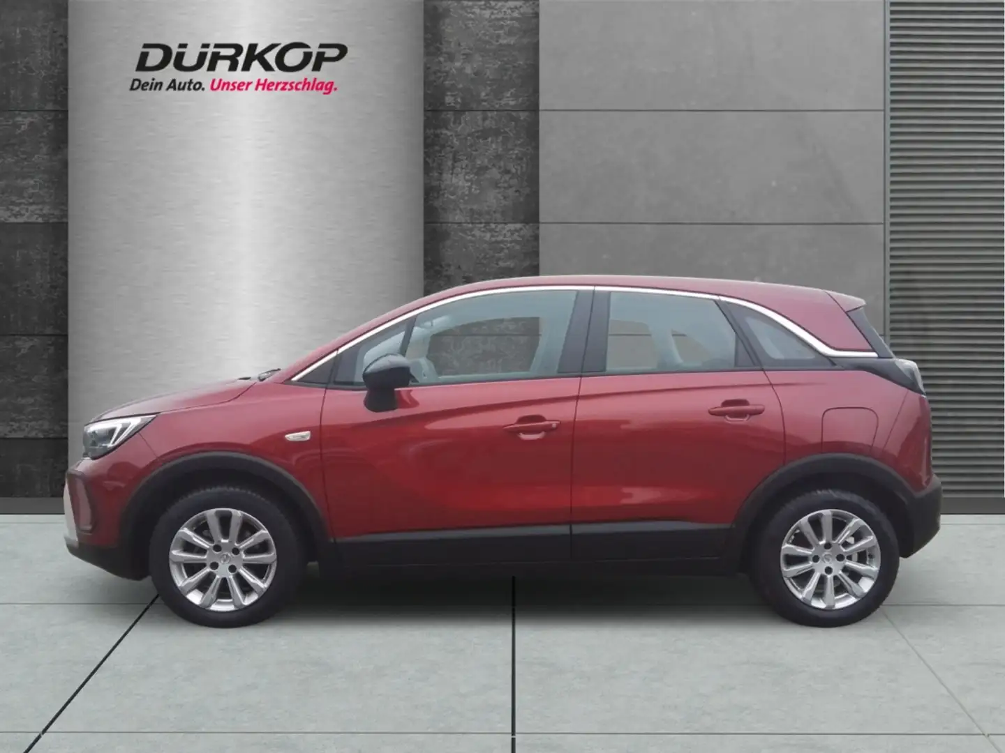 Opel Crossland 1.2 Elegance LED Apple CarPlay Android Auto Mehrzo Červená - 2