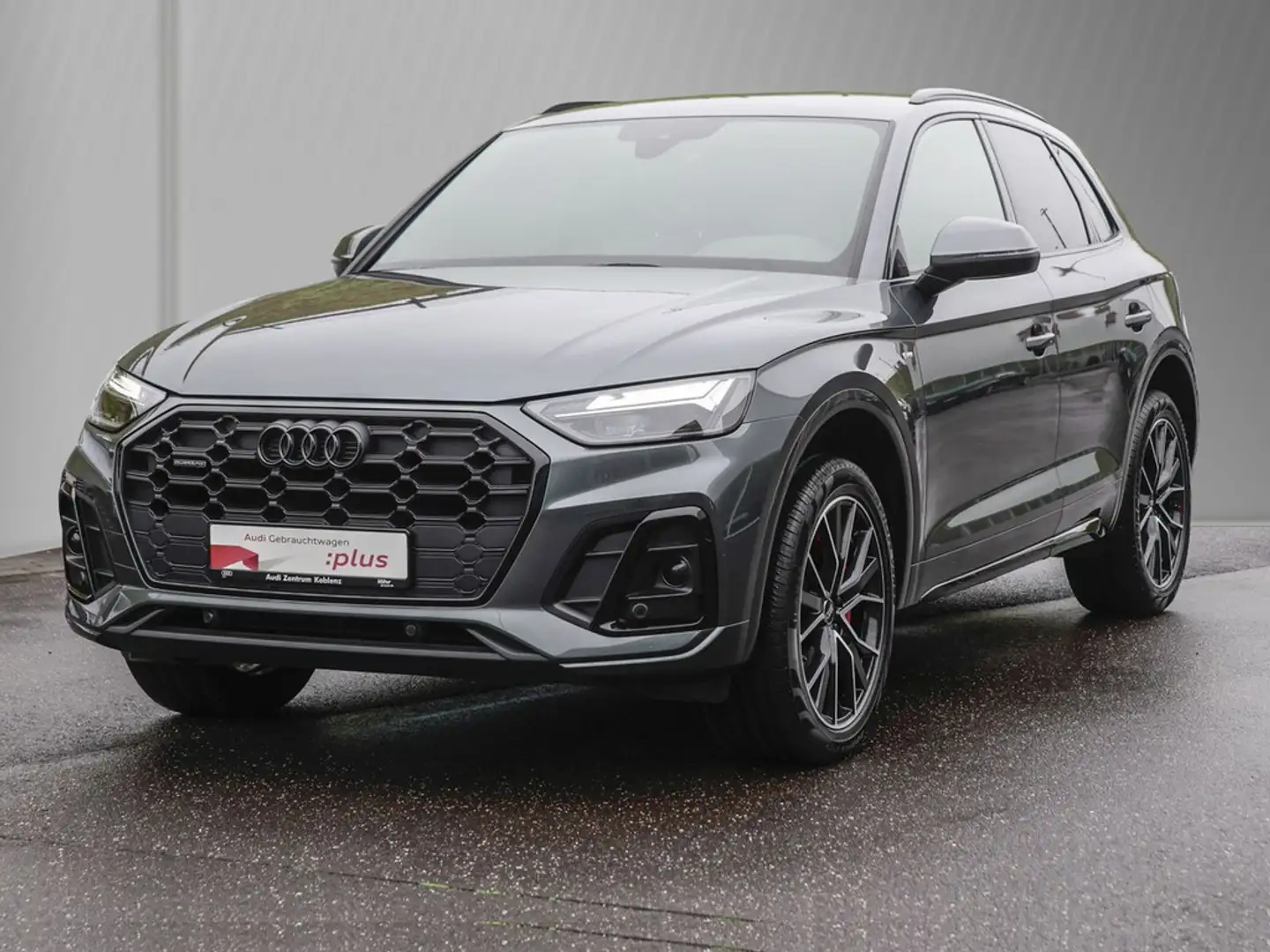 Audi Q5 40 TDI S line Navi AHK Kamera Business Grau - 2