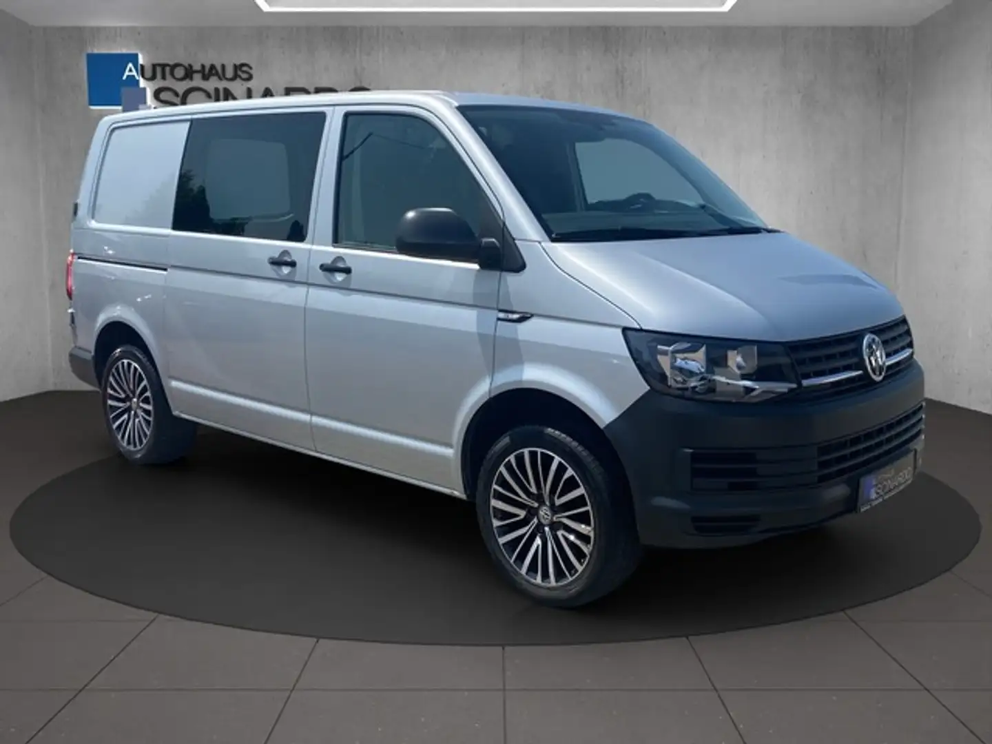 Volkswagen T6 Transporter Kasten 2.0 TDI DSG*NAVI*AHK*SITZH Silber - 2