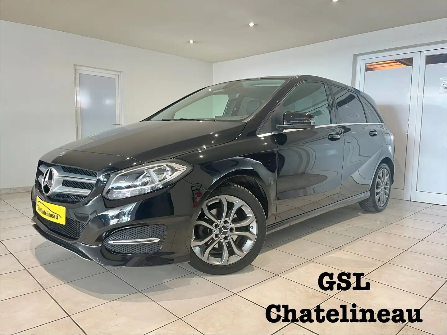 Mercedes-Benz B 180 d 1.5d 110cv Automatique 2018 Navi/Camera/Cruise Noir - 1